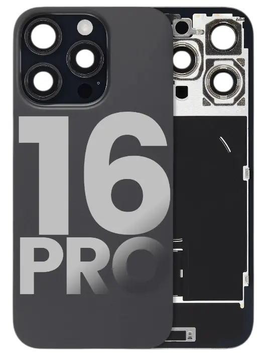 TAPA IPHONE 16 PRO NEGRA