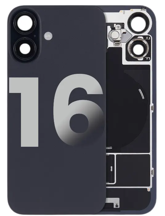 TAPA IPHONE 16 NEGRA