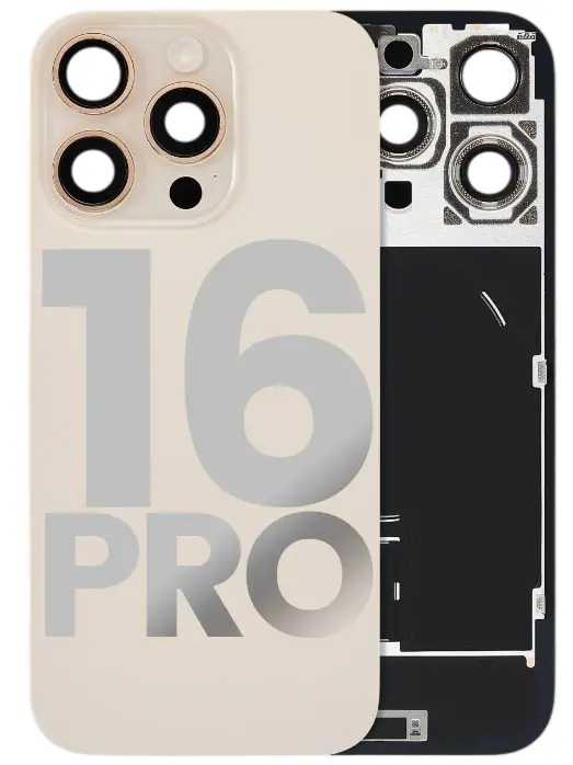 TAPA IPHONE 16 PRO DORADA
