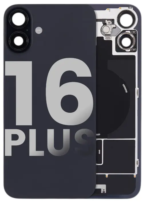TAPA IPHONE 16 PLUS NEGRA