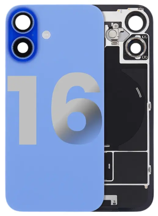 TAPA IPHONE 16 AZUL