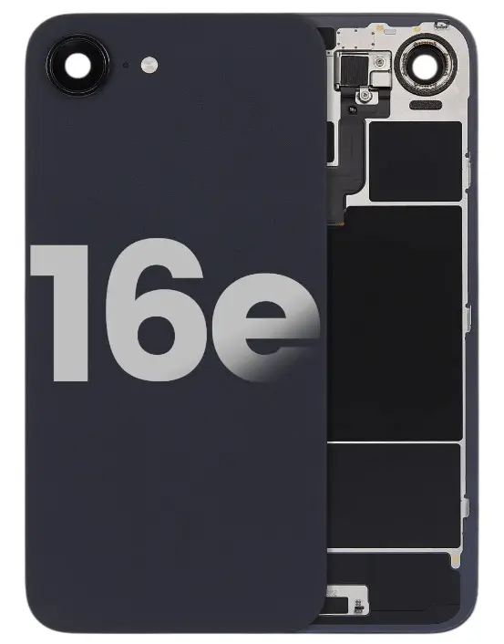 TAPA IPHONE 16E NEGRA