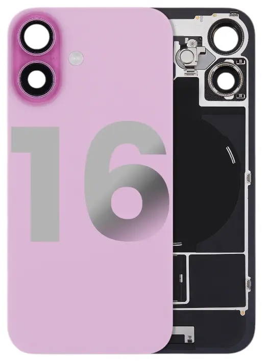 TAPA IPHONE 16 ROSADA