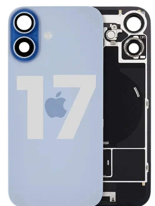 TAPA IPHONE 17 AZUL