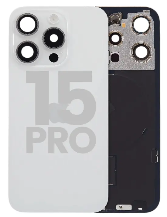 TAPA IPHONE 15 PRO BLANCO
