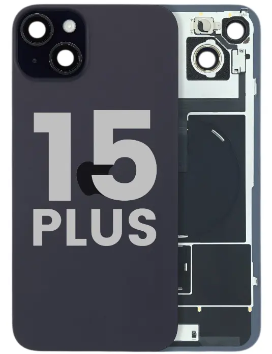 TAPA IPHONE 15 PLUS NEGRA