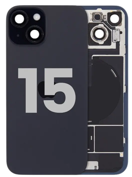 TAPA IPHONE 15 NEGRA
