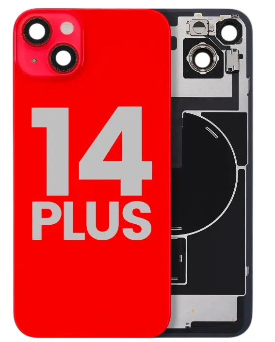 TAPA IPHONE 14 PLUS ROJO