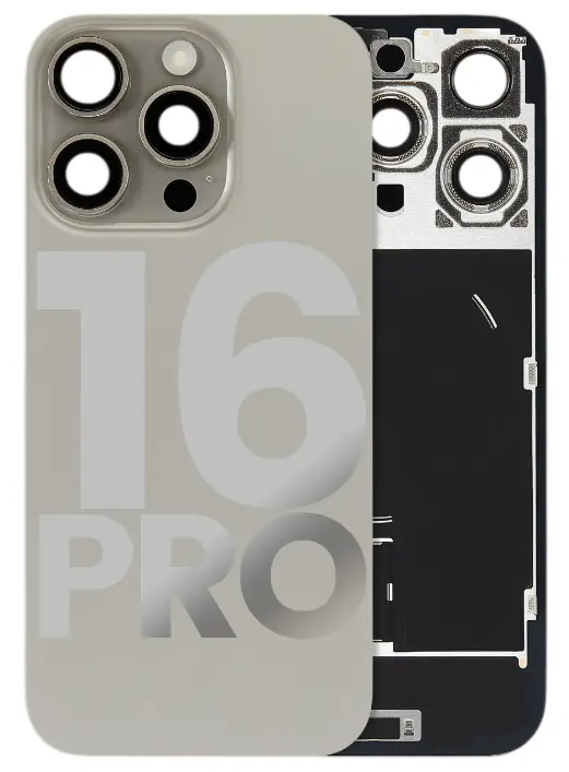 TAPA IPHONE 16 PRO GRIS