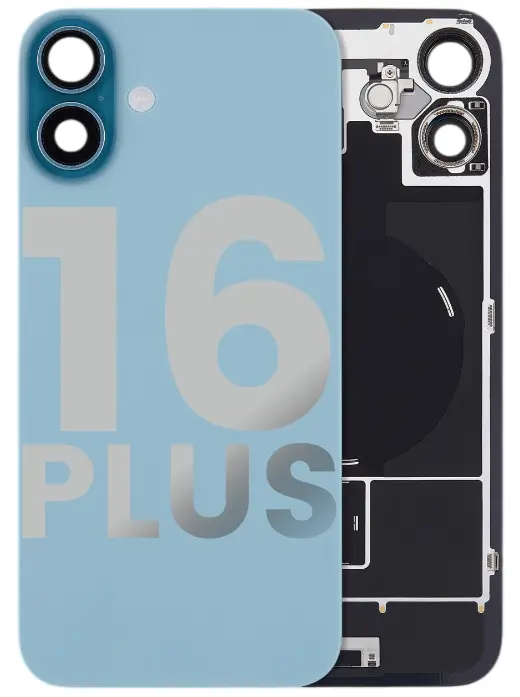 TAPA IPHONE 16 PLUS AZUL