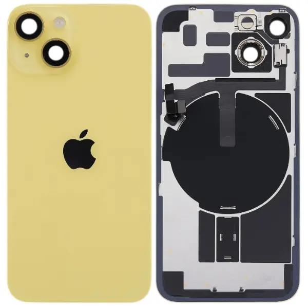 TAPA IPHONE 14 AMARILLO