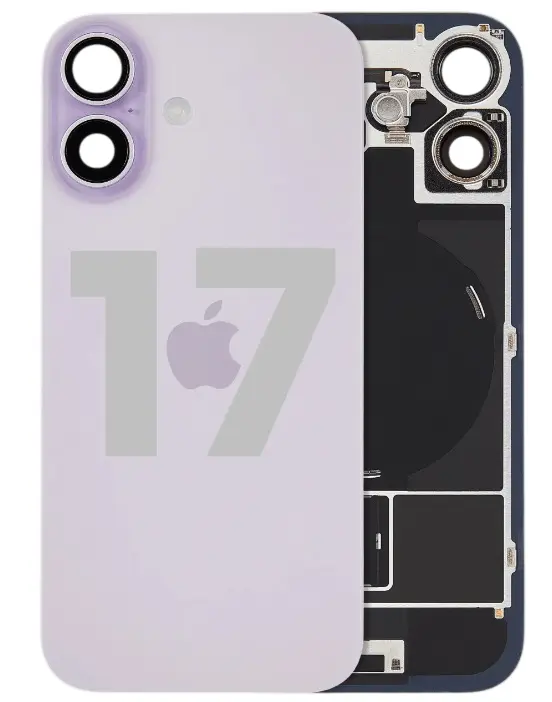 TAPA IPHONE 17 PURPURA