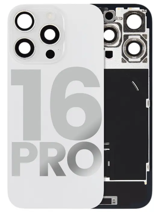 TAPA IPHONE 16 PRO BLANCA