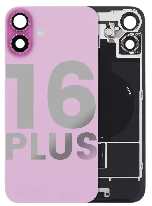 TAPA IPHONE 16 PLUS ROSADO