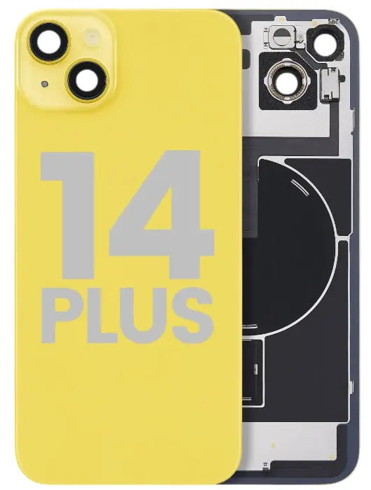 TAPA IPHONE 14 PLUS AMARILLA