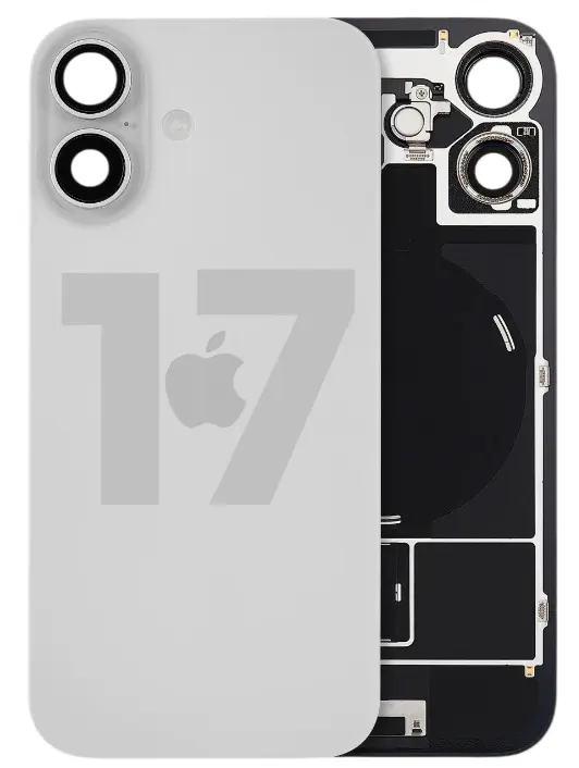 TAPA IPHONE 17 BLANCA