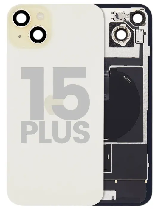 TAPA IPHONE 15 PLUS AMARILLO