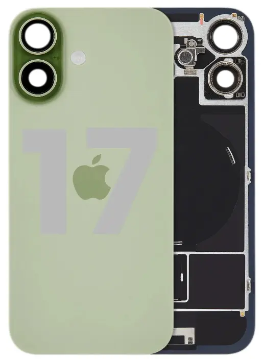 TAPA IPHONE 17 VERDE
